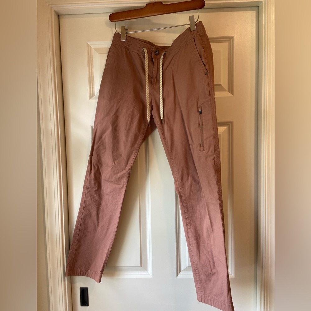 Vuori Womens Ripstop Pants Size Small Dusty Rose / Mauve